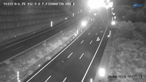 Puerto de Pedrafita: cámara «A-6, túnel de Pedrafita»