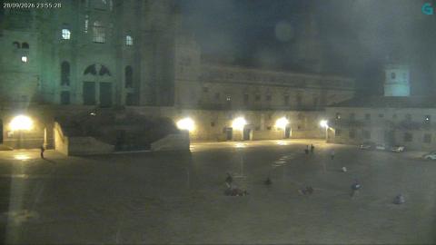 Santiago de Compostela: cámara «Plaza del Obradoiro»