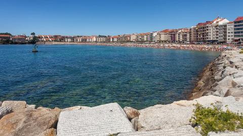 Sanxenxo: cámara «Puerto deportivo de Portonovo»