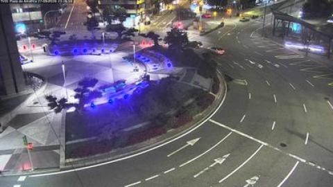 Vigo: cámara «Plaza de América»